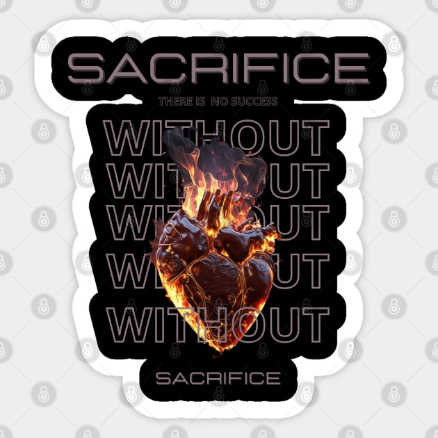 SACRIFICE Sticker by vocanamone